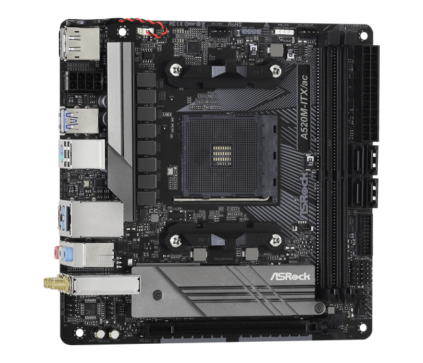ASROCK A520M-ITX/AC - 613677 - zdjęcie 2